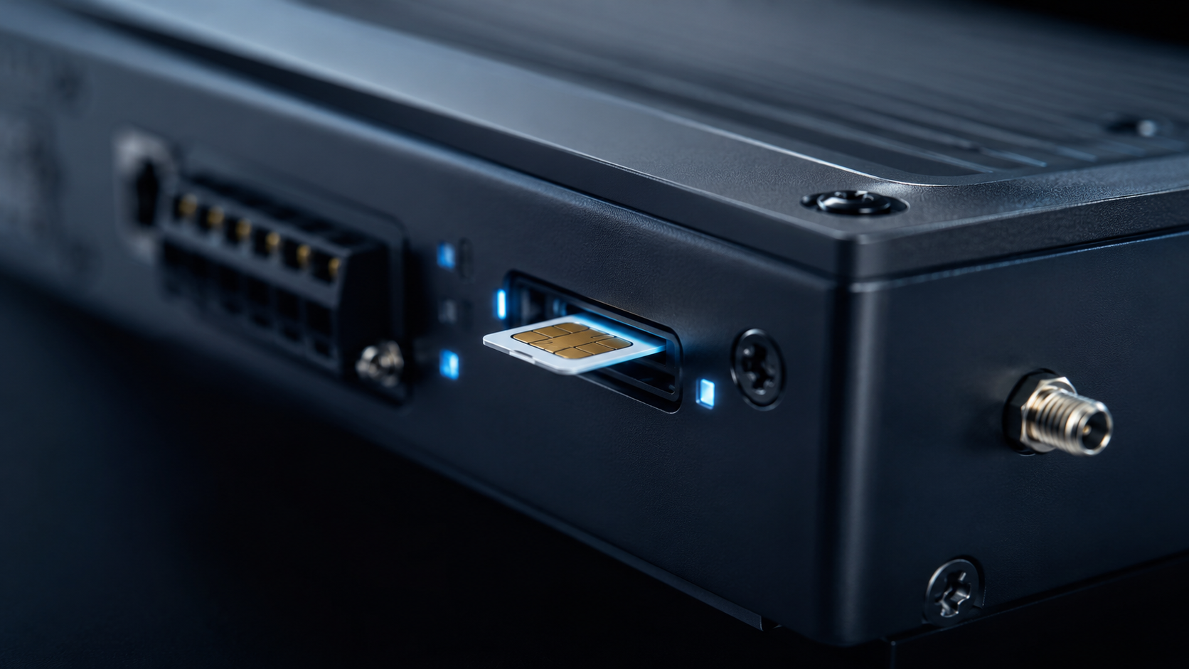 SIM multioperador insertada en pasarela GSM