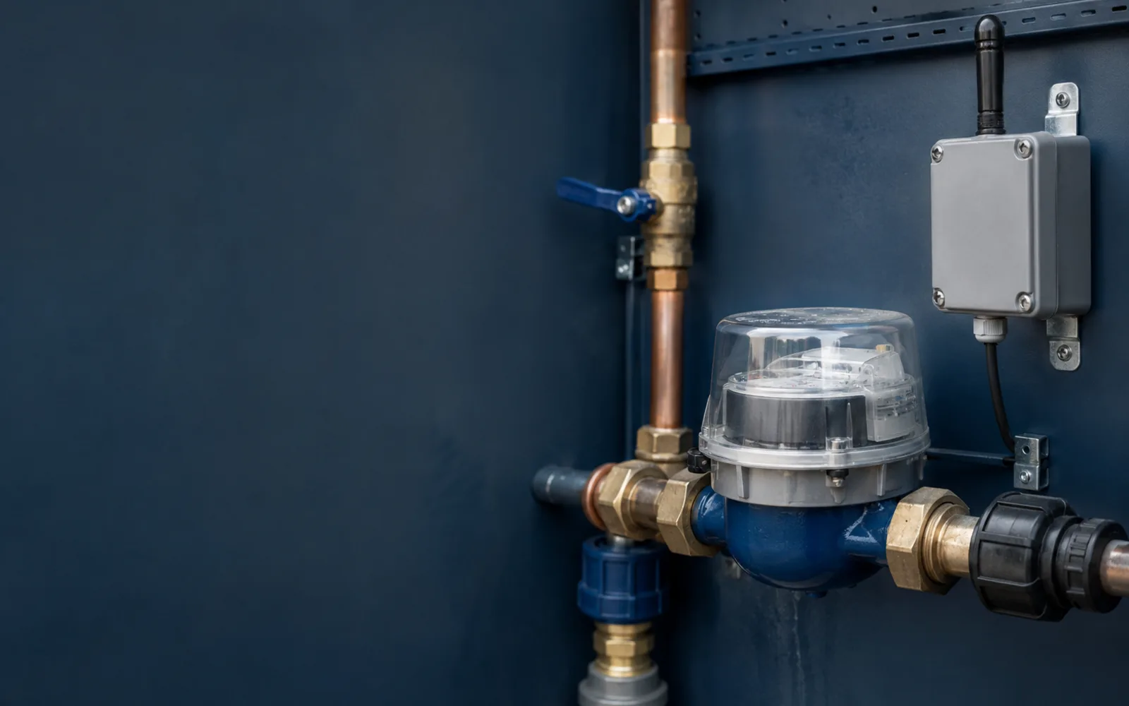Contadores de agua inteligentes: conectividad para telelectura