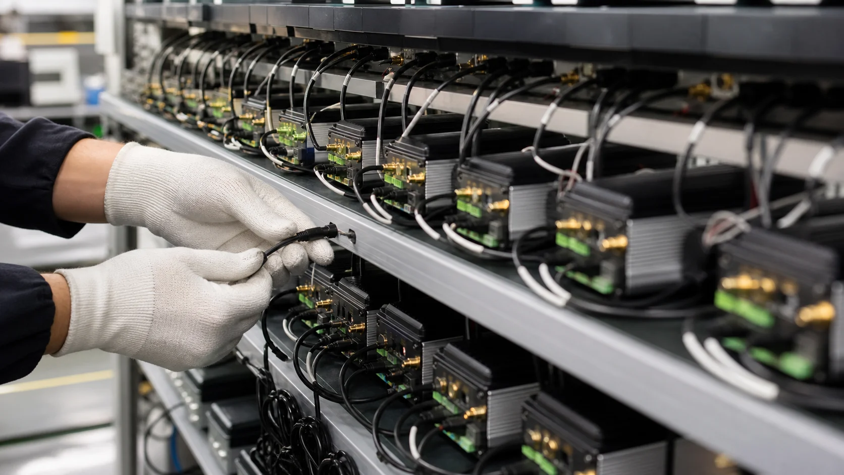 Banco de pruebas para preparar un parque de dispositivos IoT